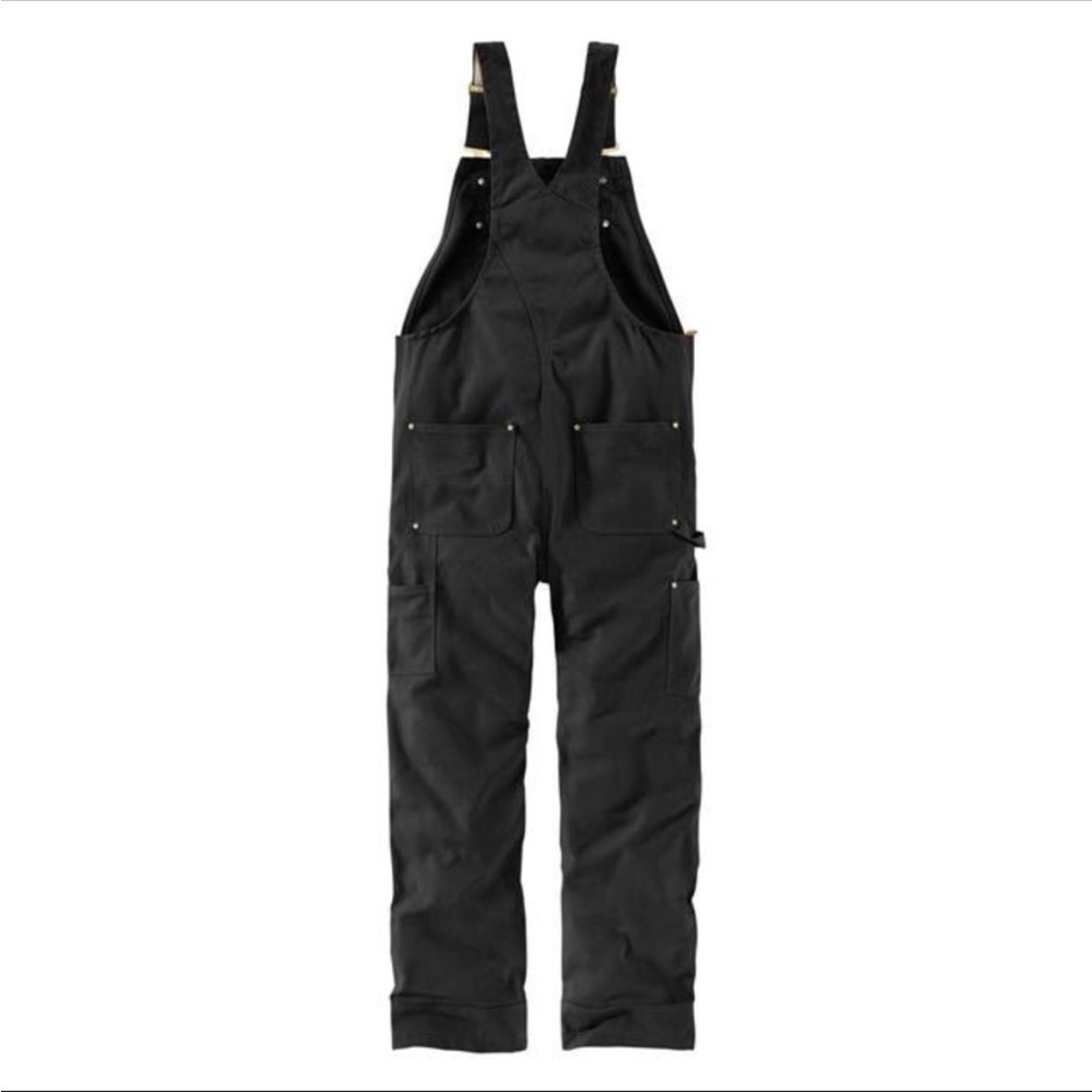 CARHARTT Duck Canvas Relaxed Fit Utility Overalls - Picture 4 of 15